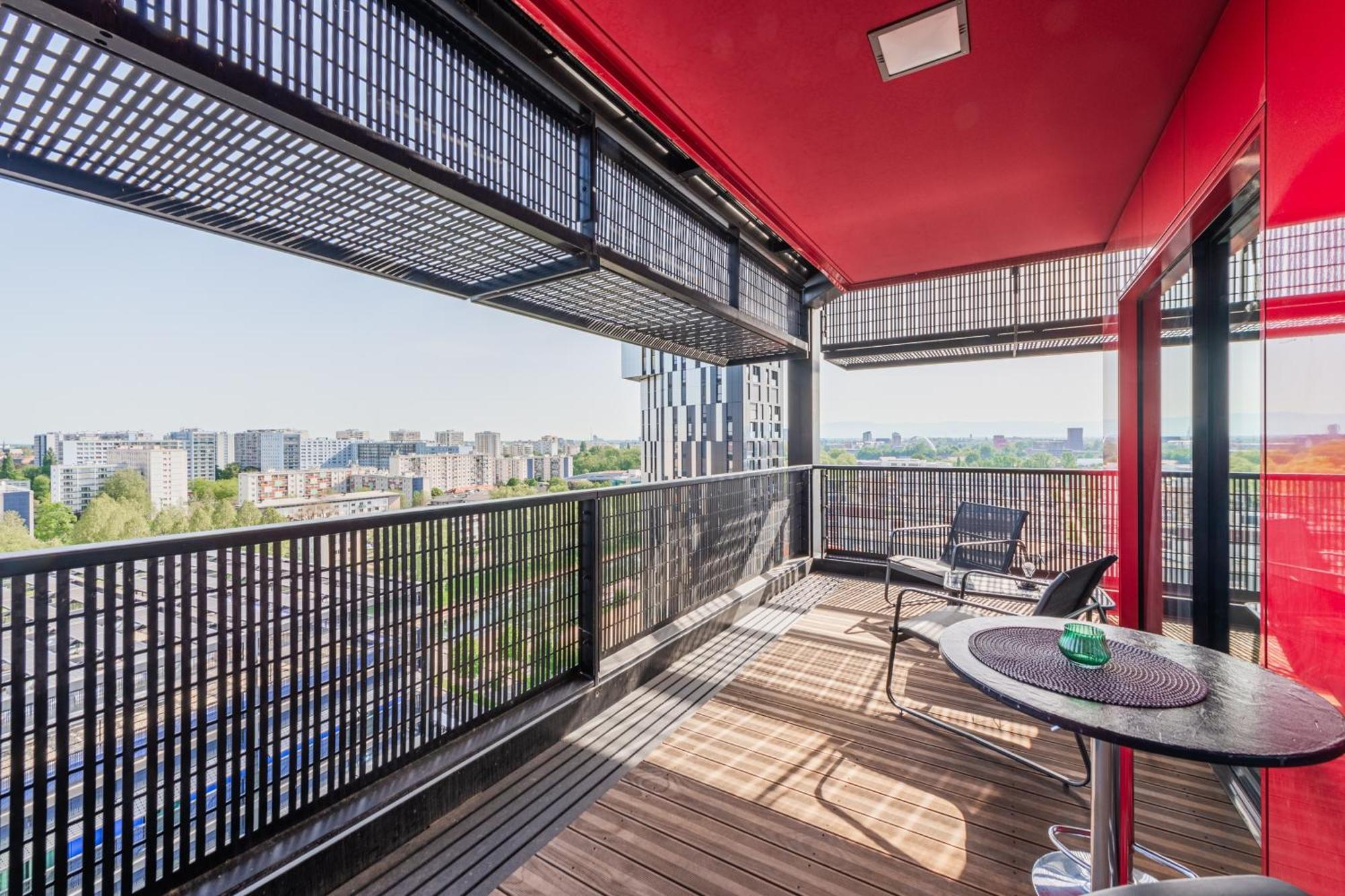 Red Sky - Presquile Malraux Avec Terrasse Appartement Strasbourg